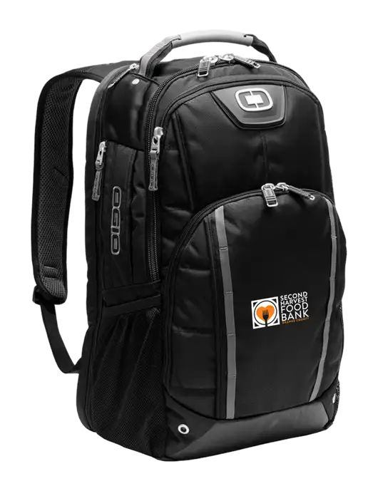OGIO Black Bolt Pack w/Second Harvest Logo