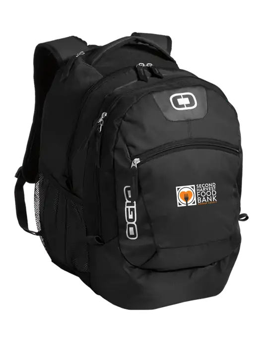 OGIO Black Rogue Pack
 w/Second Harvest Logo