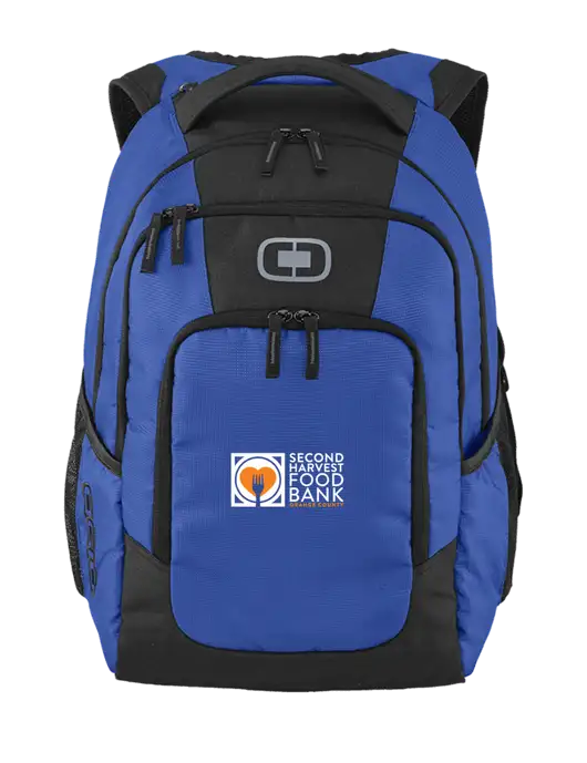 OGIO Cobalt Logan Laptop Backpack
 w/Second Harvest Logo