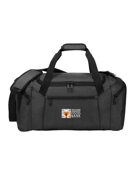 Slim & Lite Dark Grey Duffel    w/Second Harvest Logo