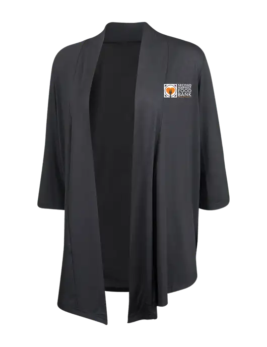 Grey Smoke Womens Concept Shrug w/Second Harvest Logo