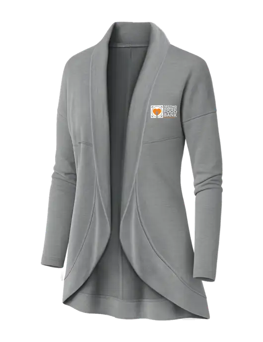 OGIO Light Grey Heather Womens Luuma Cocoon Fleece w/Second Harvest Logo