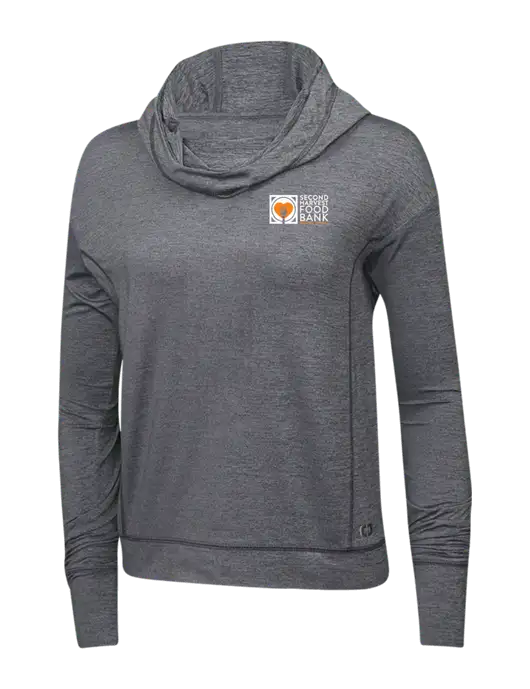 OGIO Gear Grey Heather Endurance Womens Force Hoodie w/Second Harvest Logo