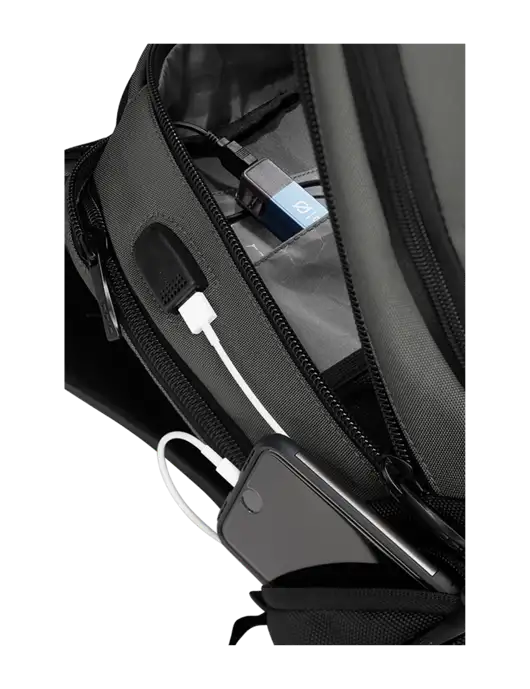 OGIO Tarmac Charcoal Connected Pack w/Second Harvest Logo