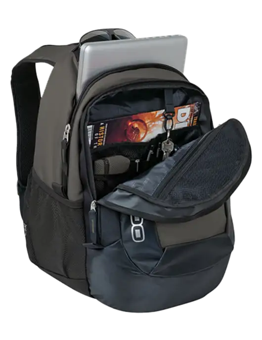OGIO Grey Rogue Pack
 w/Second Harvest Logo