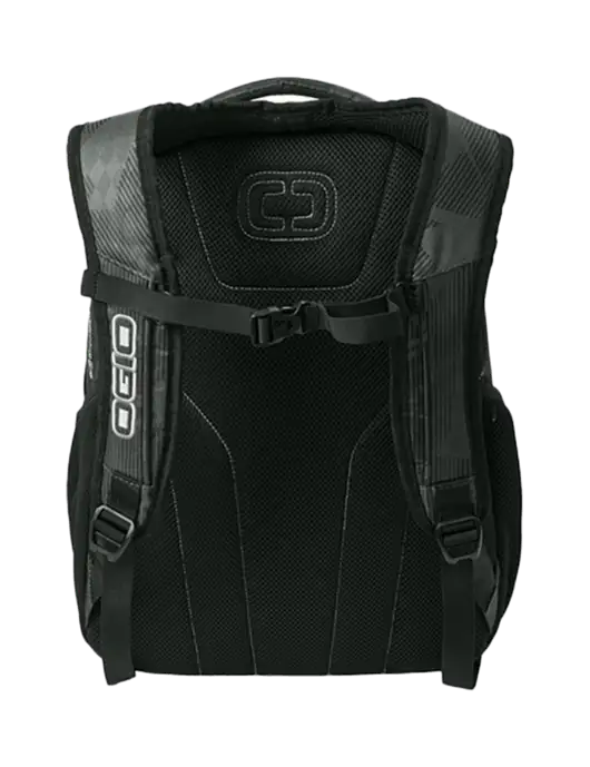 OGIO Race Day Silver Excelsior Laptop Backpack w/Second Harvest Logo